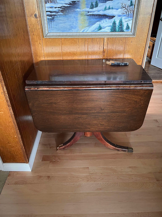 Restored Duncan & Fyfe Drop Leaf Table