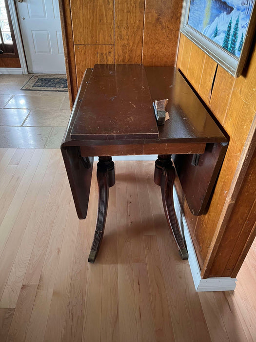 Restored Duncan & Fyfe Drop Leaf Table