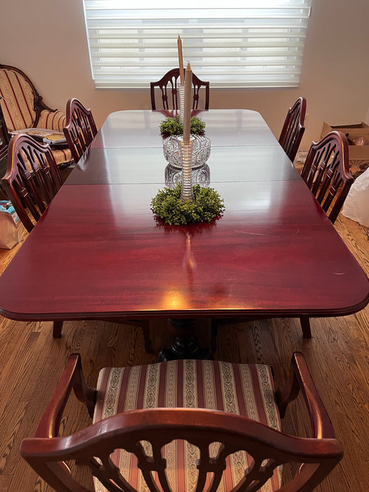 Vintage Mahogany Dining Set