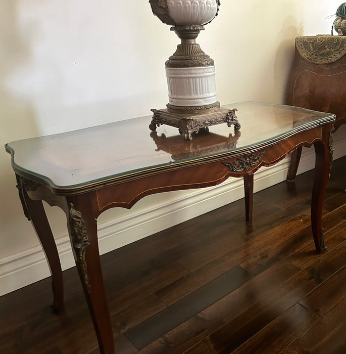 Regal Brass Side Table