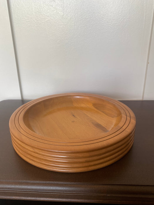 Round Wooden Tray