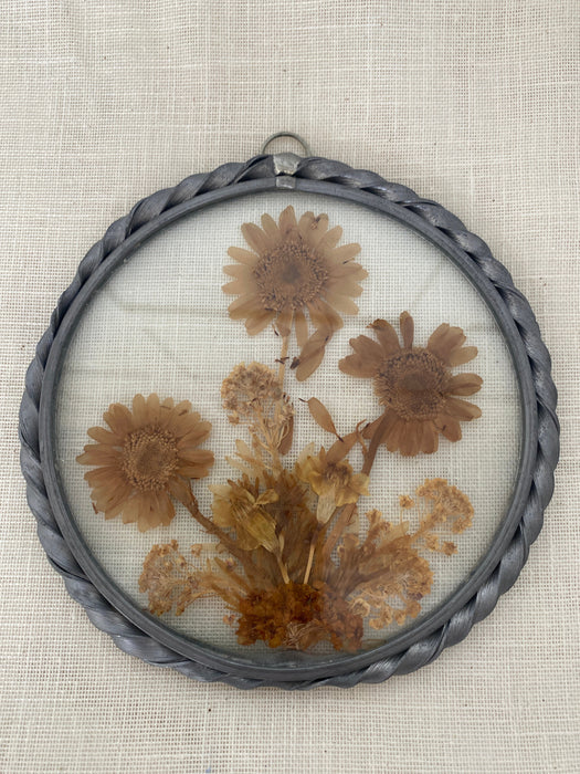 Dried Flowers In Glass