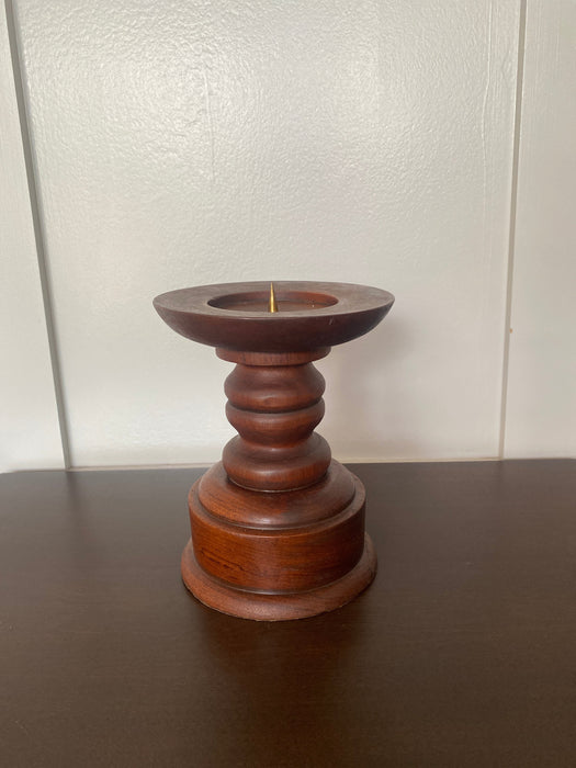 Wooden Candle Holder